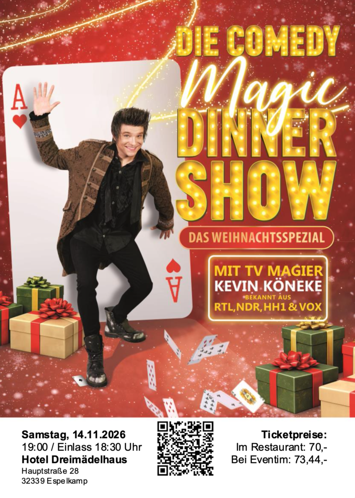 Comedy Magic Dinner Show